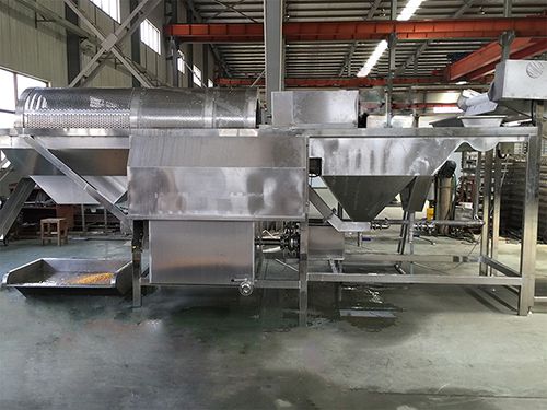 Corn washing machine